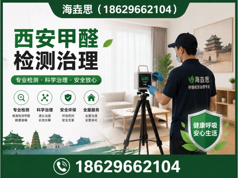 莲湖区西安甲醛检测治理展示图